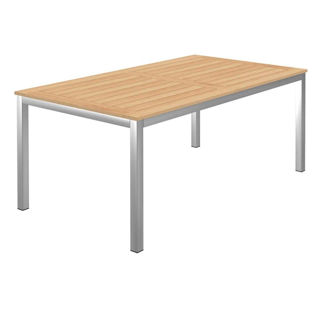 OUTLIV. Kreta Gartenmöbelset 7-tlg. mit Tisch 180/240x90 cm