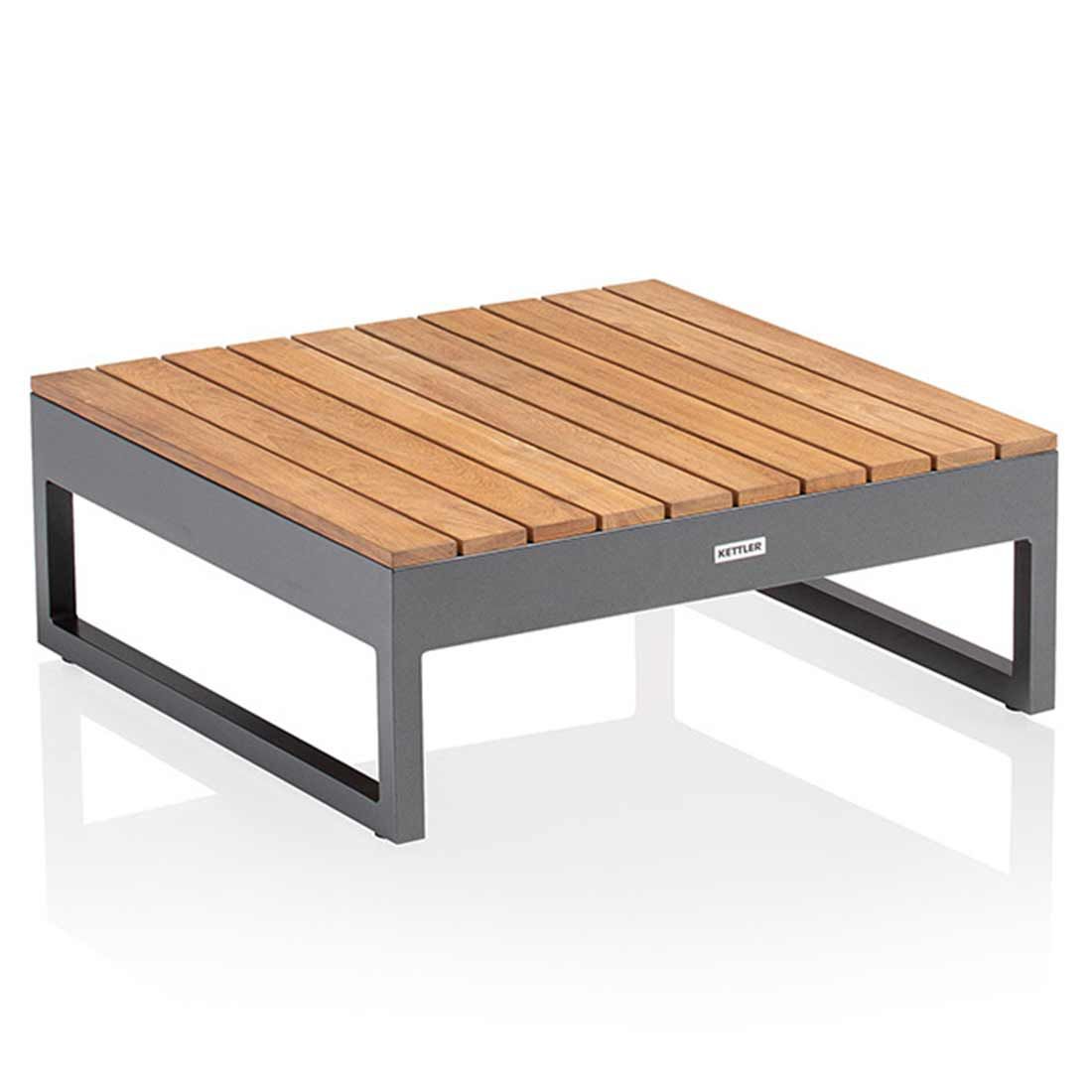 Kettler Ocean Skid Platform Gartensofa mit Loungetisch Alu/Olefin