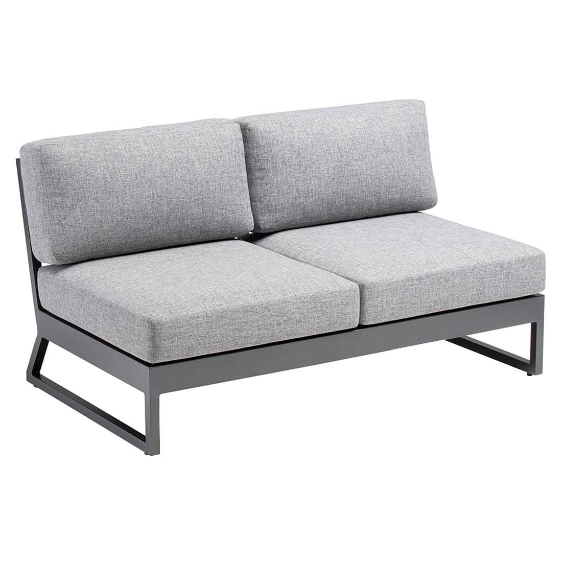 Kettler Ocean Skid Platform Ecklounge 8-tlg. Alu/Olefin