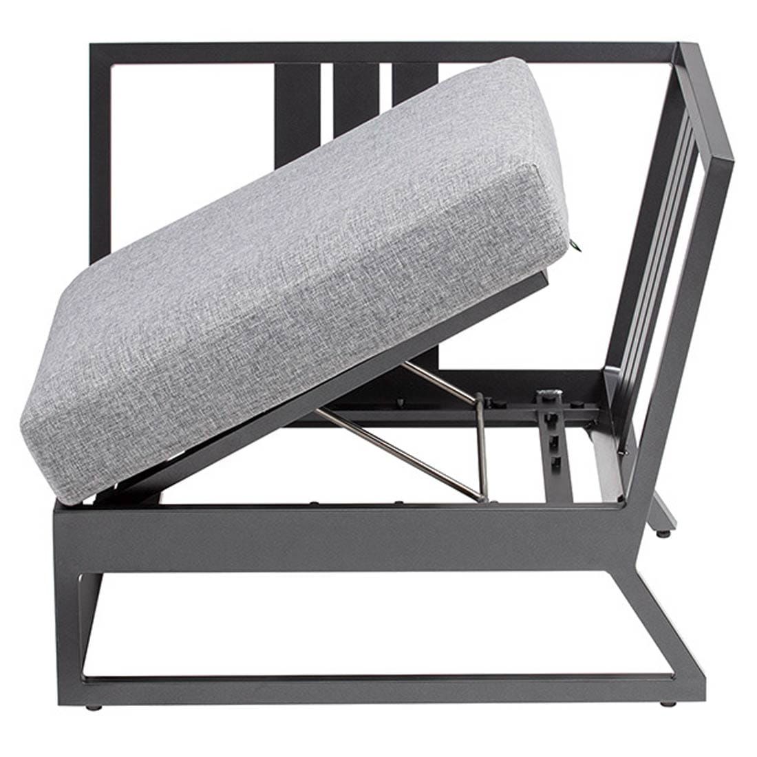 Kettler Ocean Skid Platform Ecklounge 8-tlg. Alu/Olefin