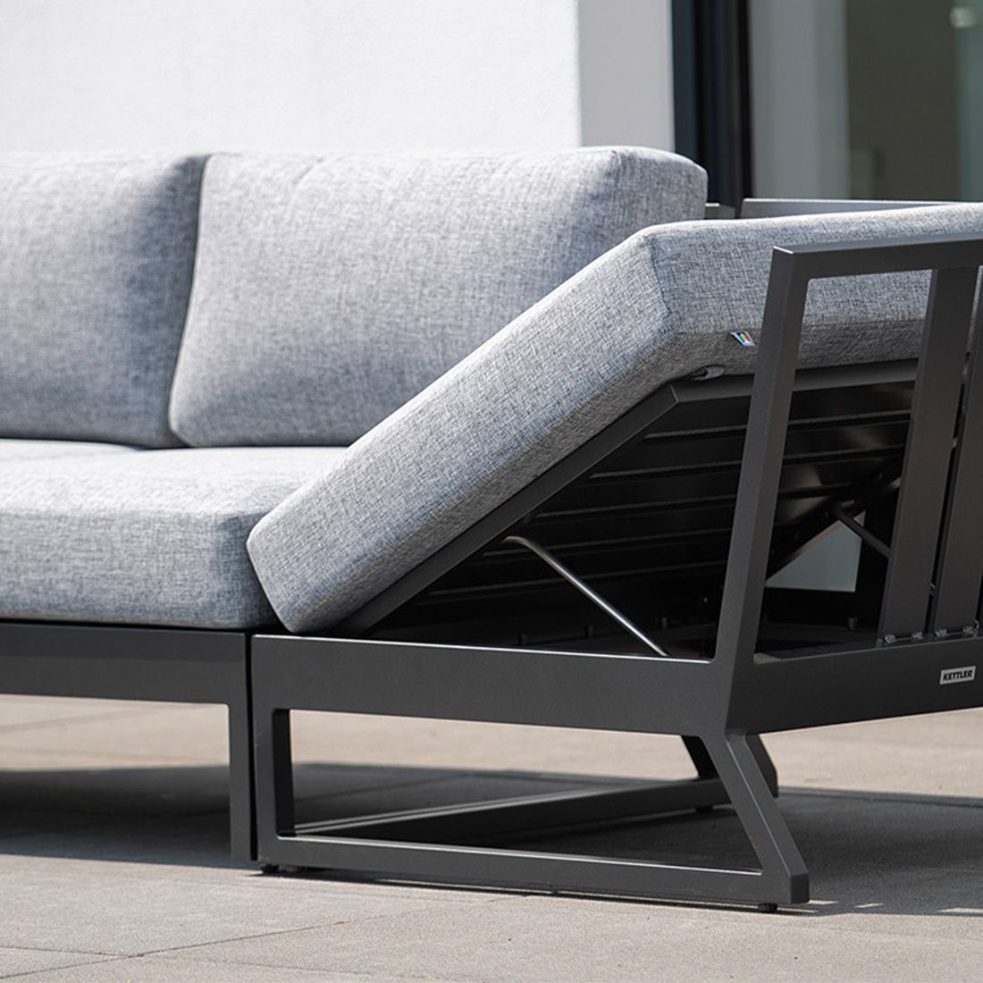 Kettler Ocean Skid Platform Ecklounge 9-tlg. Aluminium/Olefin