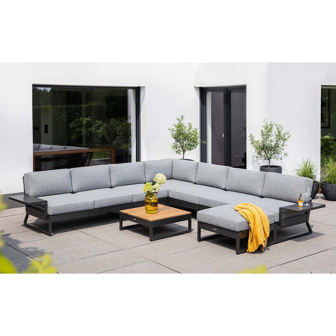 Kettler Ocean Skid Platform Ablagetisch 61x27x24cm Aluminium
