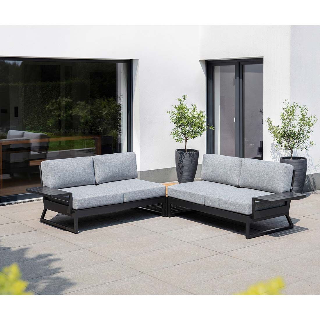 Kettler Ocean Skid Platform Ablagetisch 61x27x24cm Aluminium