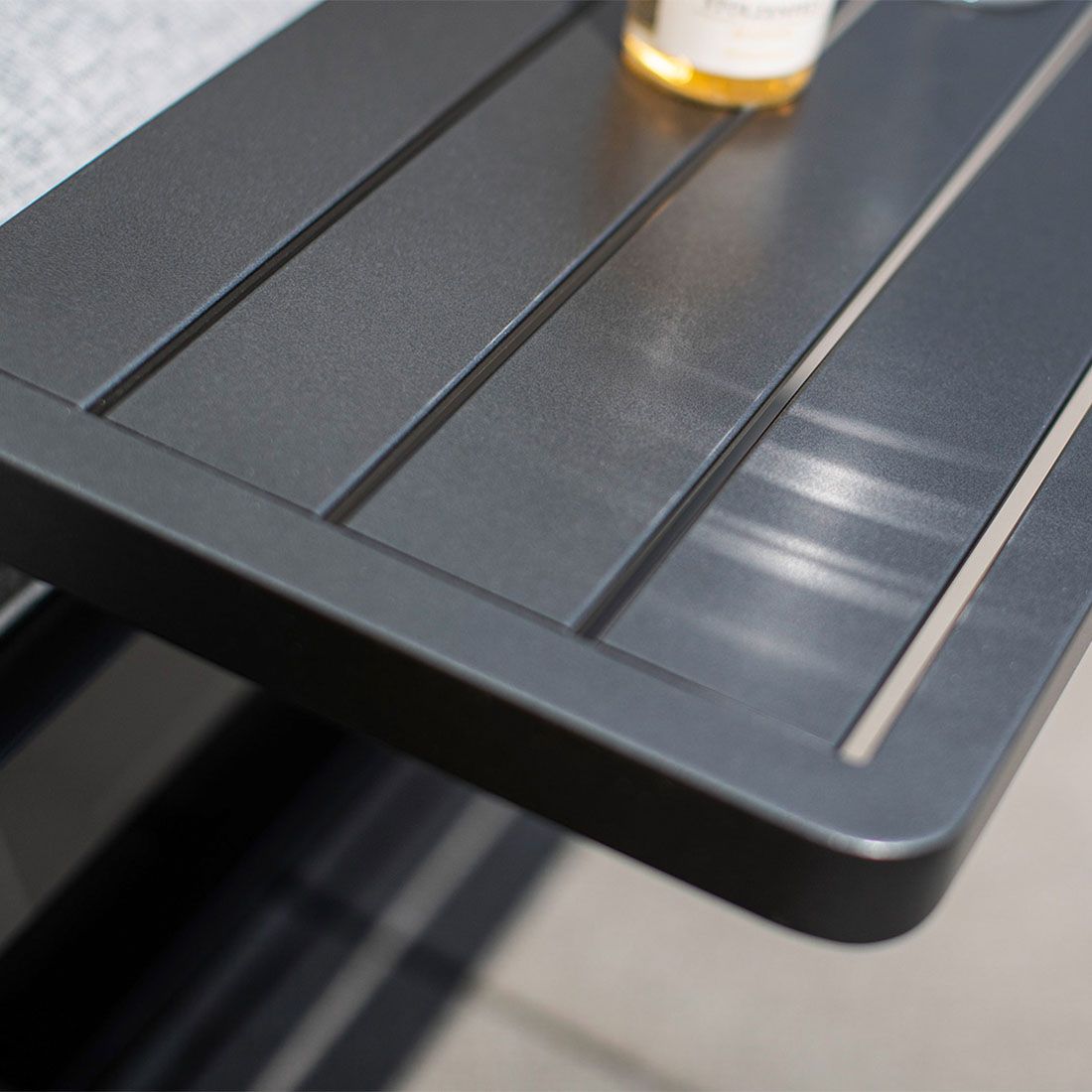 Kettler Ocean Skid Platform Ablagetisch 61x27x24cm Aluminium