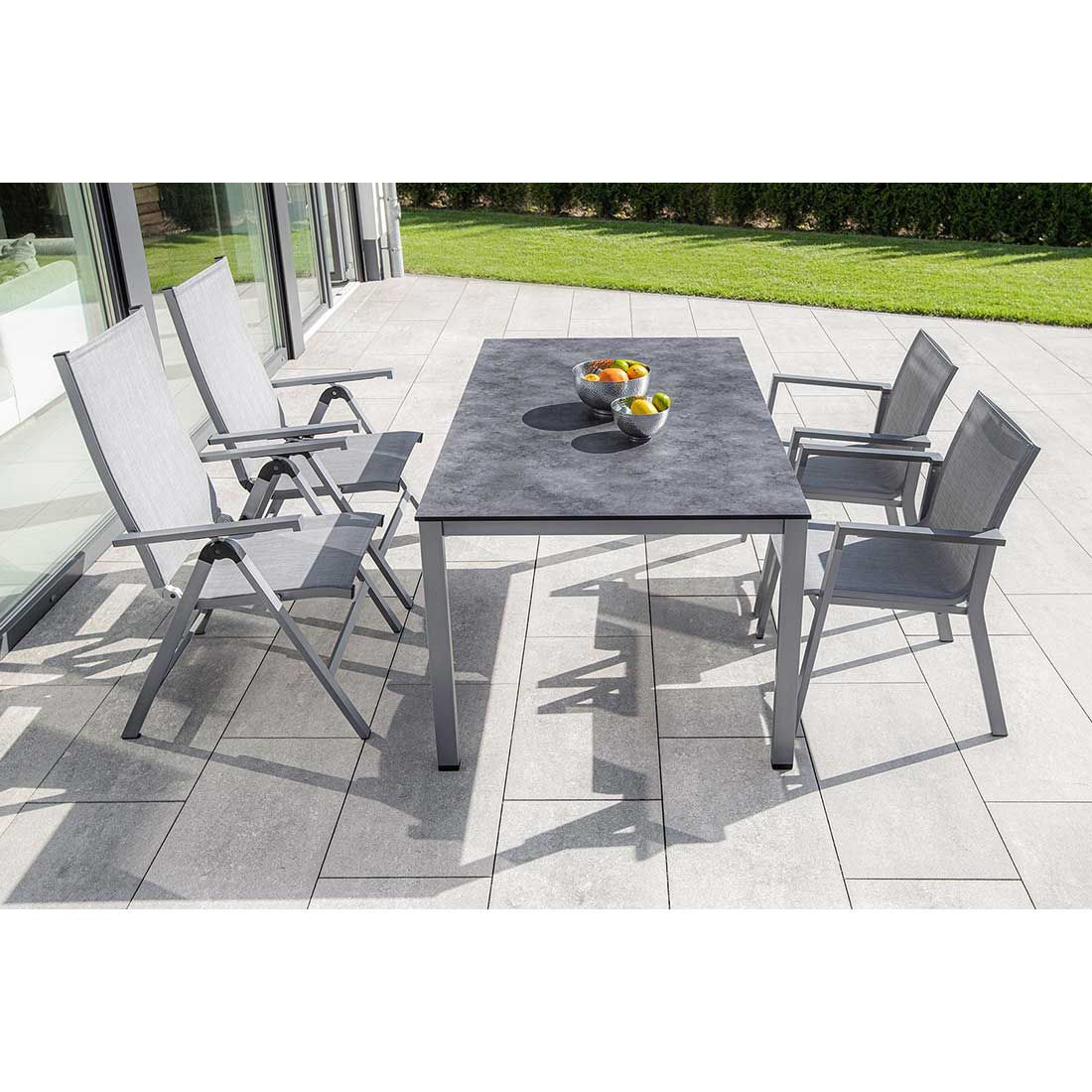 Kettler Rasmus Klappsessel Aluminium/Outdoorgewebe