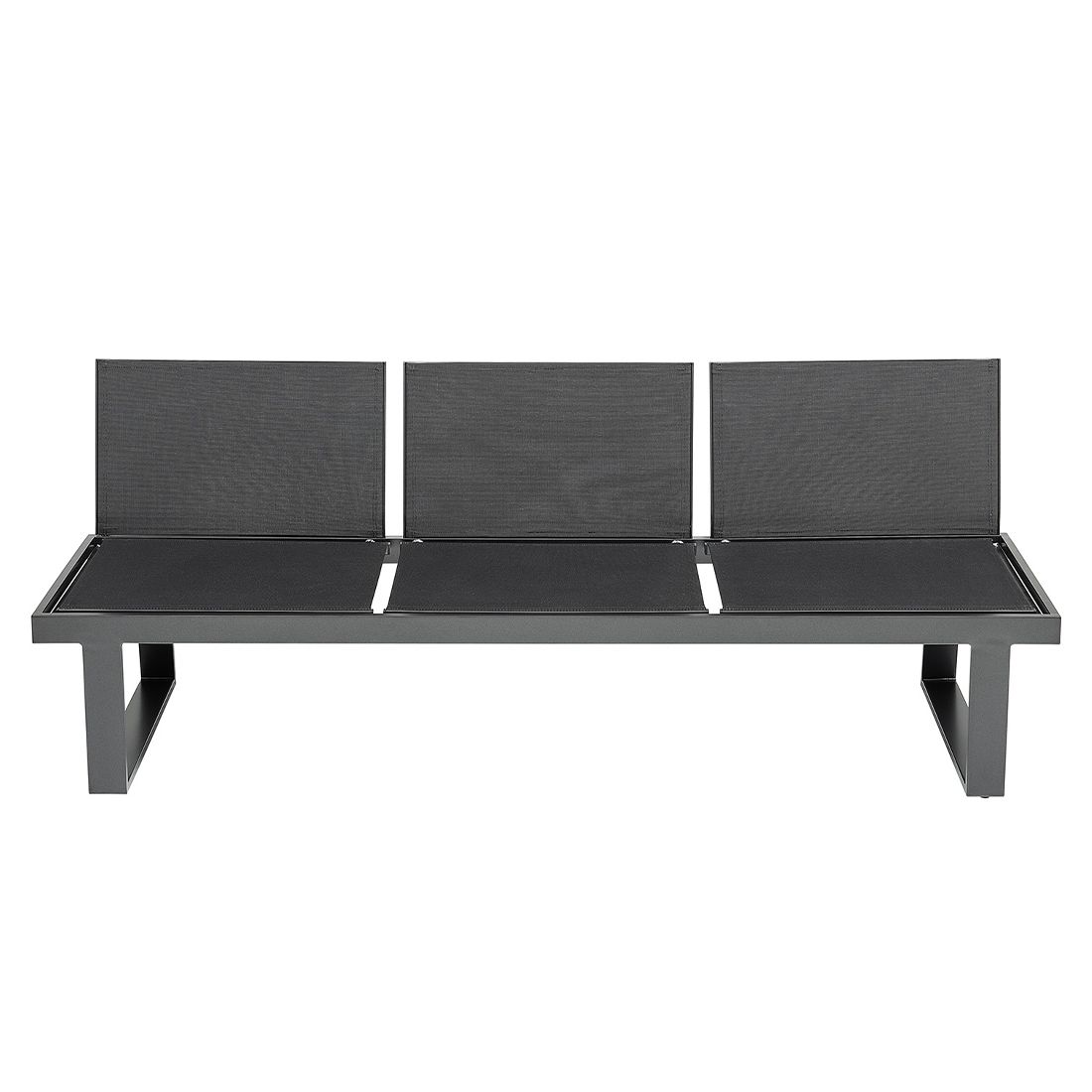 Kettler Rasmus Modular Gartenbank Aluminium/Textilene