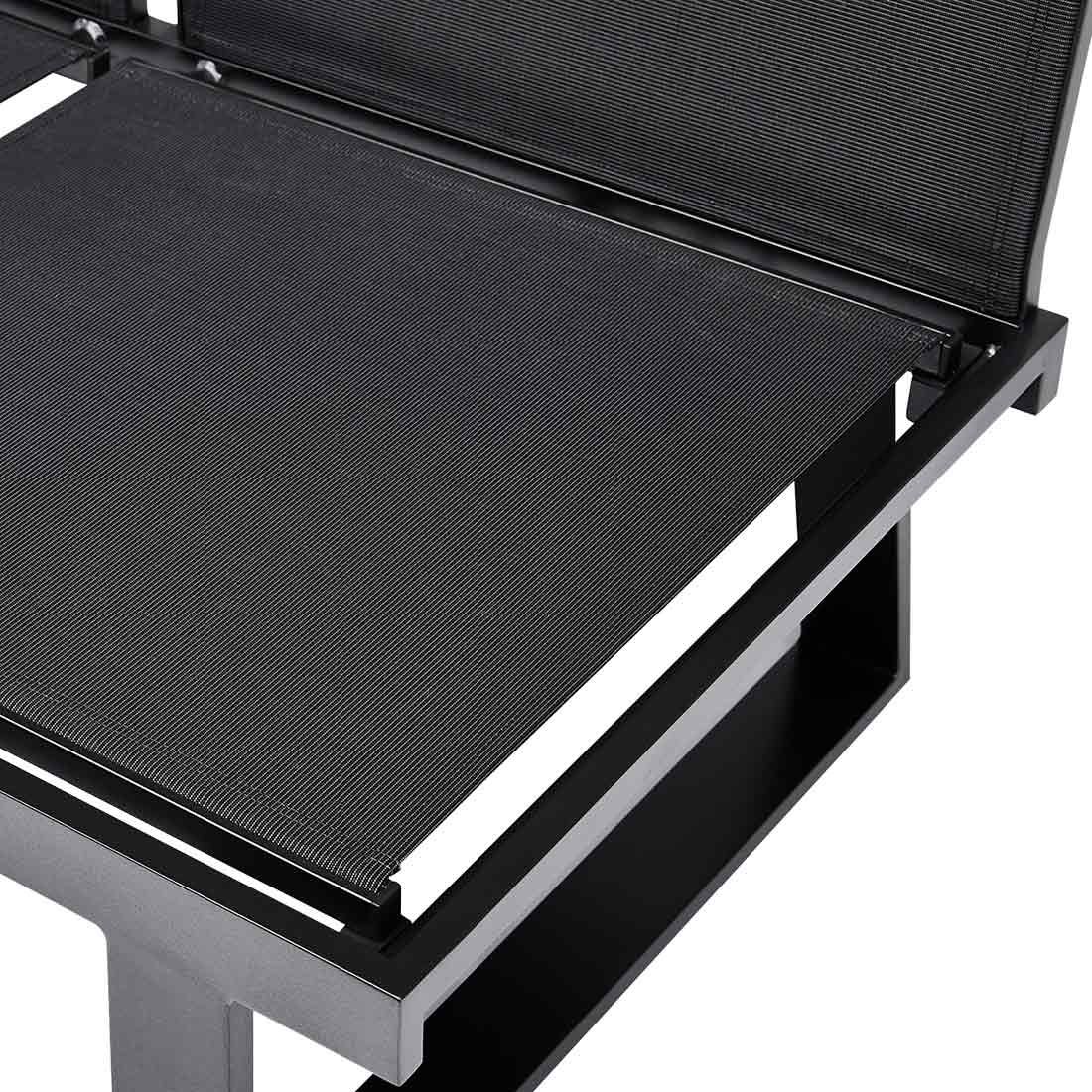 Kettler Rasmus Modular Gartenbank Aluminium/Textilene