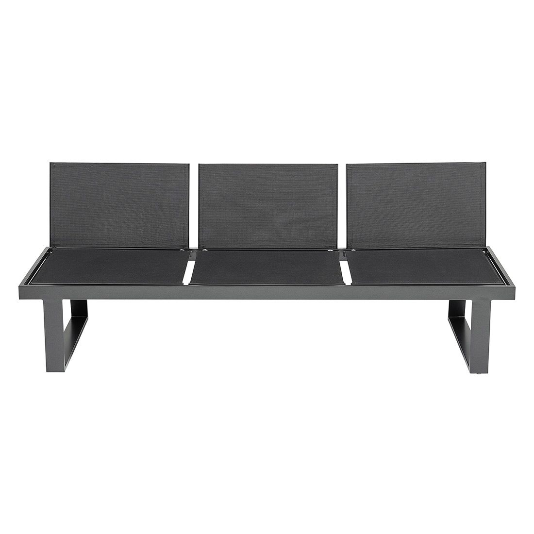 Kettler Rasmus Modular Gartenbank Aluminium/Textilene