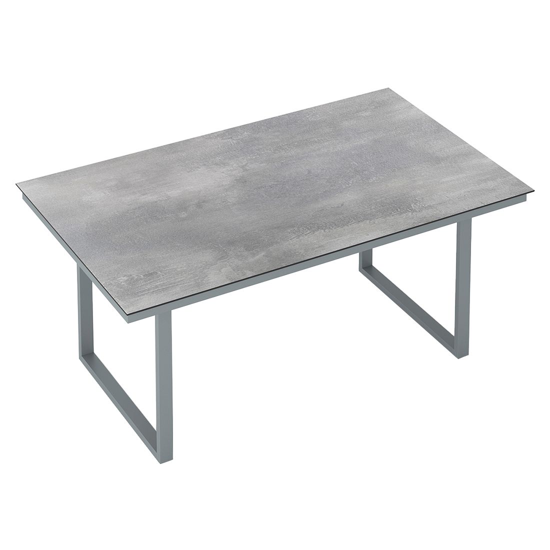 Kettler Skate Gartentisch 160x95cm Aluminium/HPL
