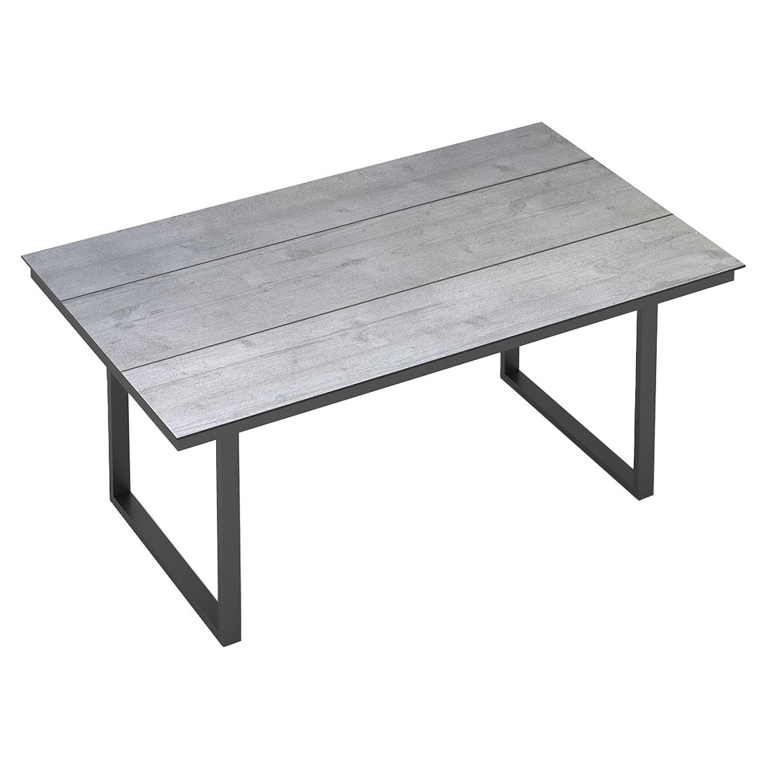 Kettler Skate Gartentisch 160x95cm Aluminium/HPL