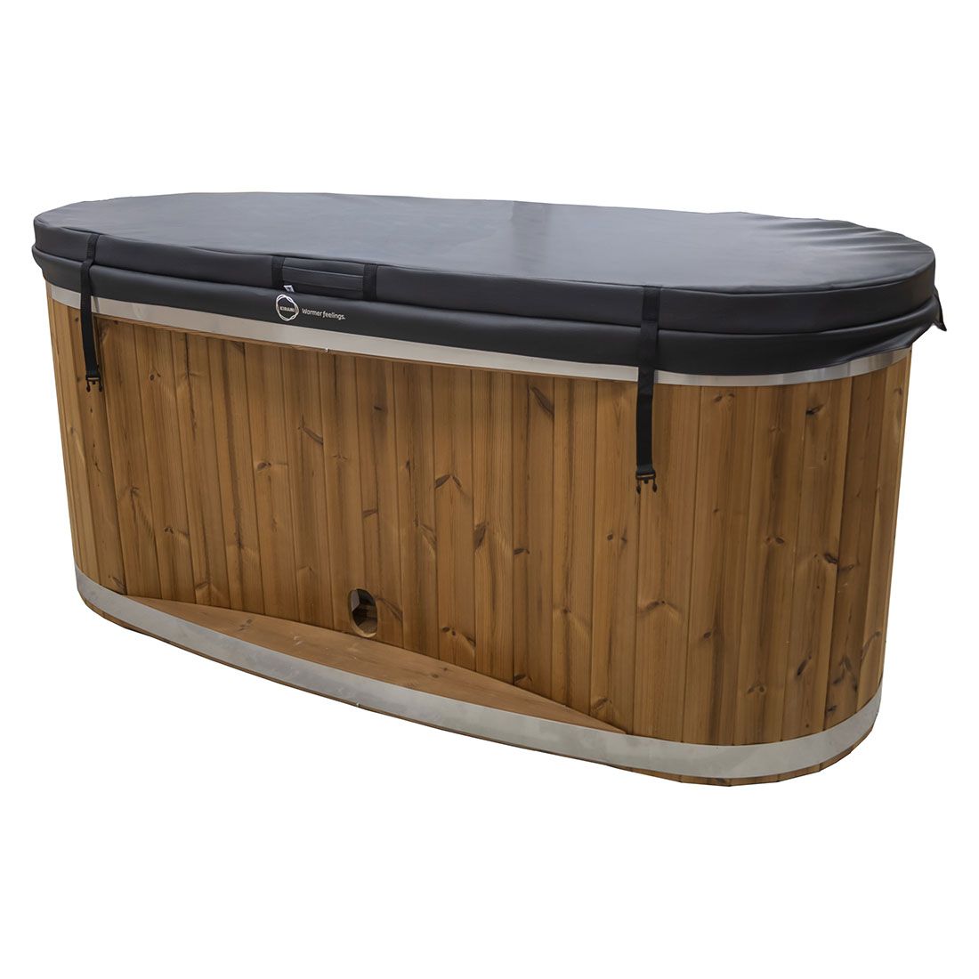 KIRAMI Original Tiny S Badefass-Set Hot Tub 202x149cm