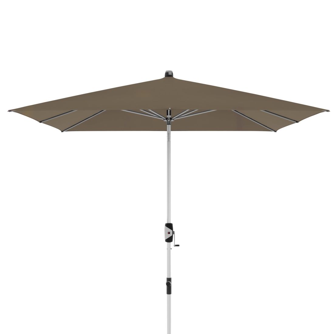 Knirps Silver Sonnenschirm 240x240cm mit Kurbel