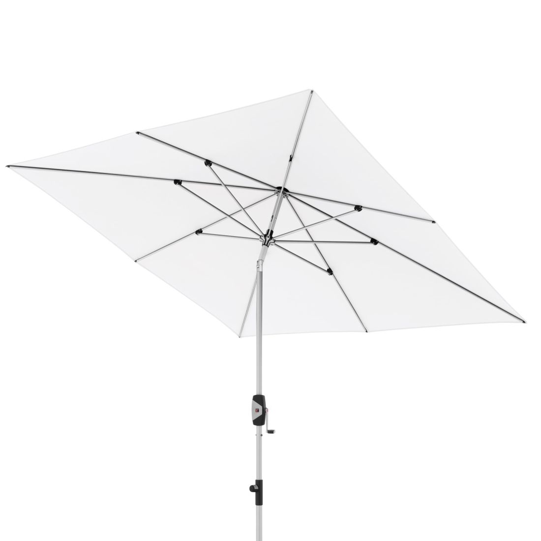 Knirps Silver Sonnenschirm 240x240cm mit Kurbel