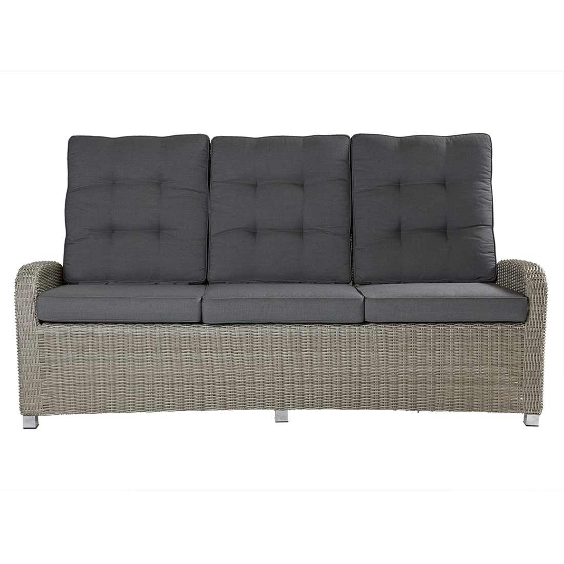 LC Garden Bilbao Gartensofa Geflecht inkl. Kissen