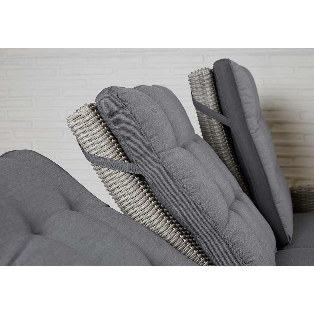 LC Garden Bilbao Gartensofa Geflecht inkl. Kissen