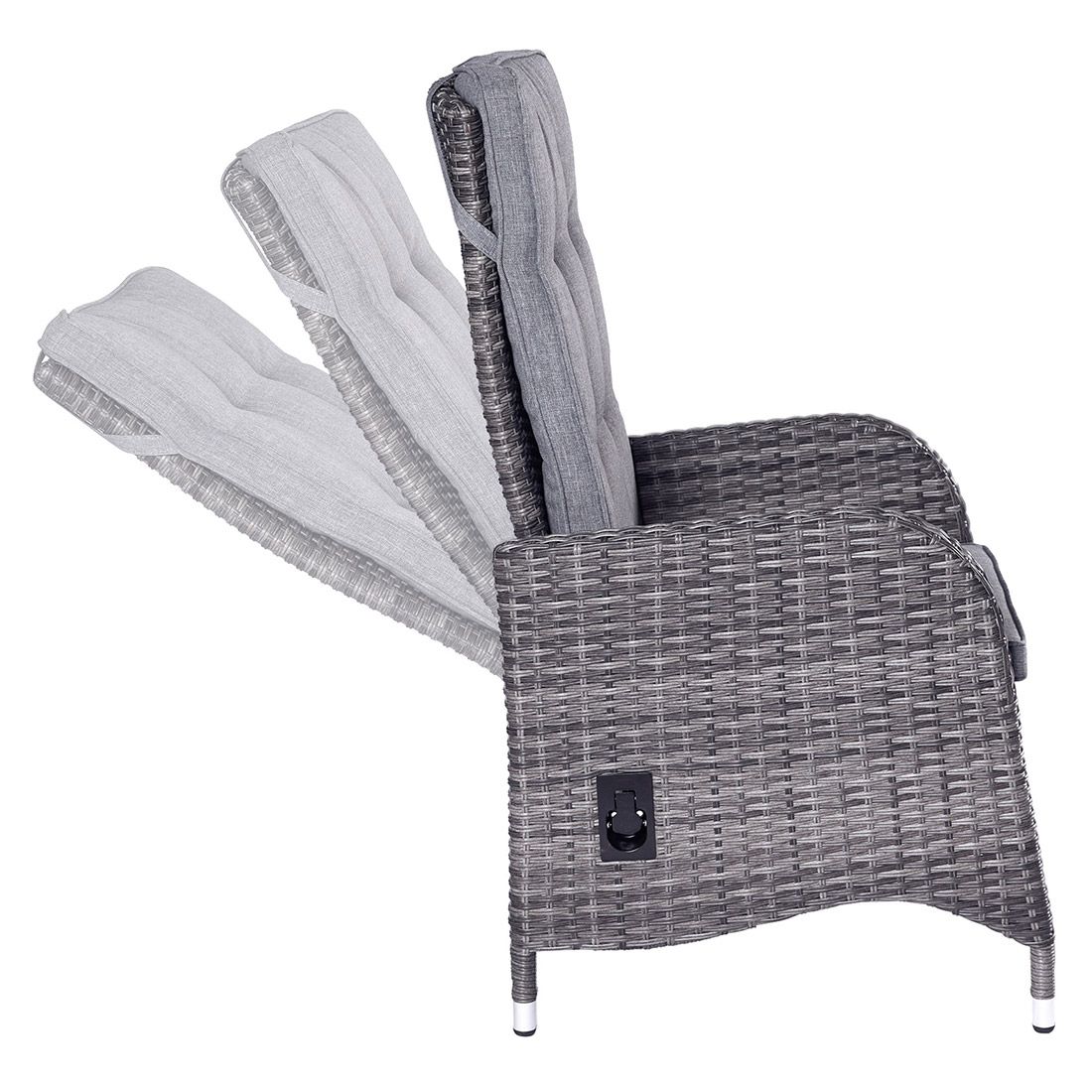 LC Garden Bailado Verstellsessel Geflecht/Polyester