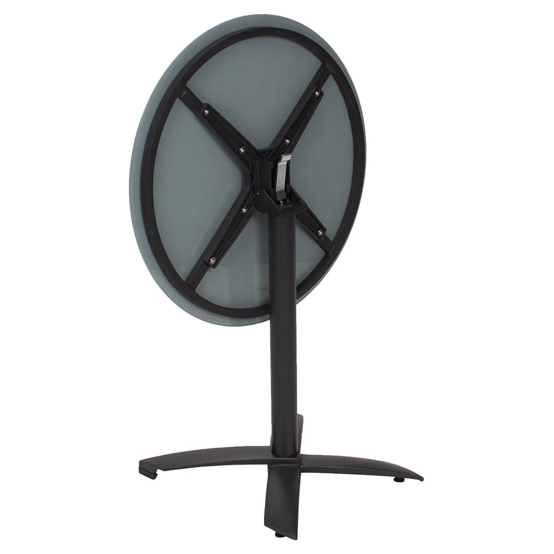 LC Garden France Klapptisch Ø70cm Aluminium/Keramik-Glas