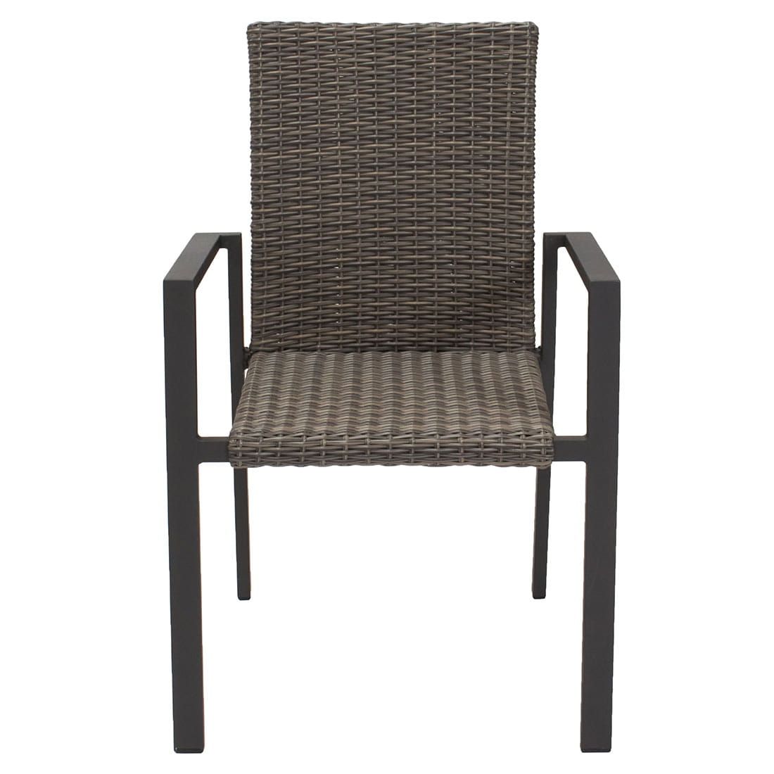 LC Garden Komido Stapelsessel Aluminium/Geflecht