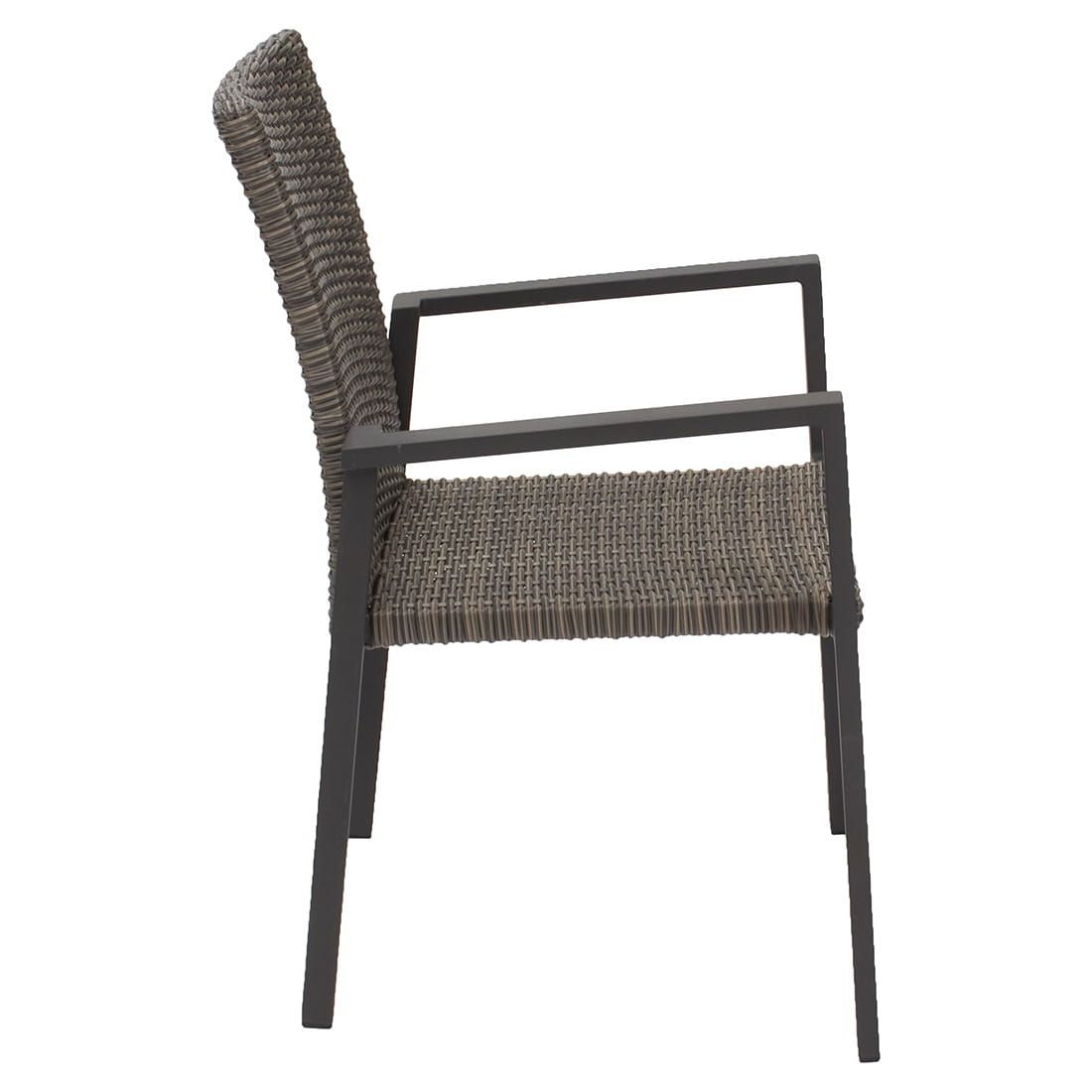 LC Garden Komido Stapelsessel Aluminium/Geflecht