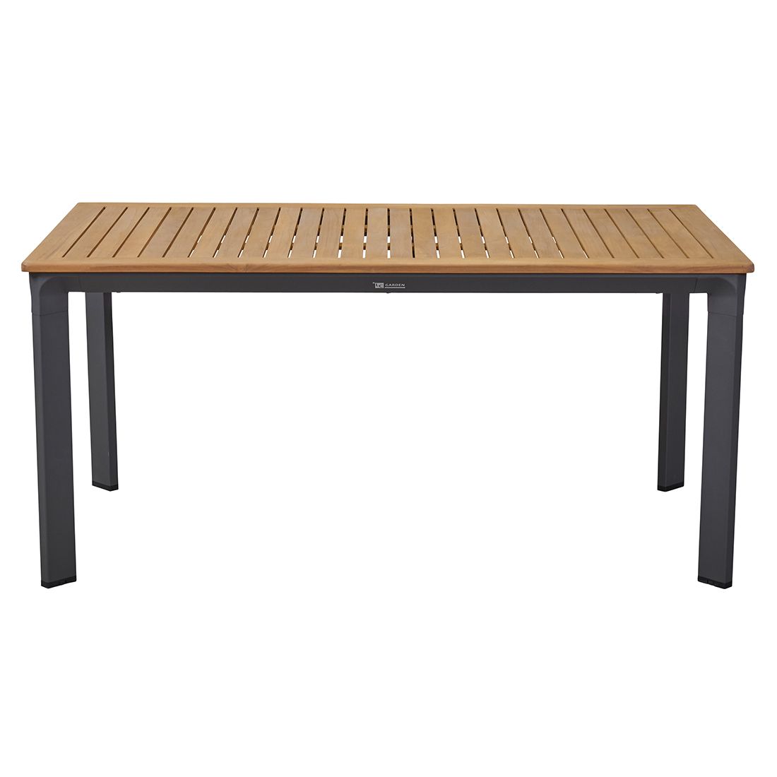 LC Garden Unicamo Gartentisch 160x90cm Aluminium/Teak