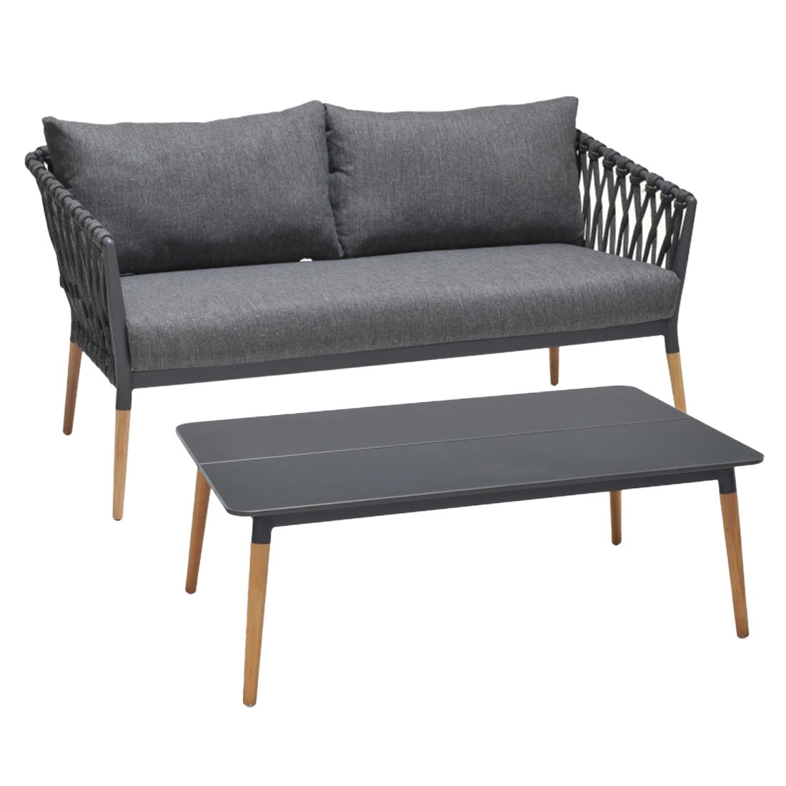 LifestyleGarden Ipanema Loungeset Teak/Olefin