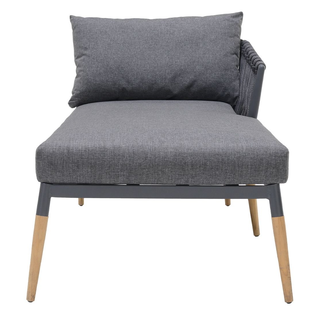 LifestyleGarden Ipanema Ecklounge 2-teilig Teak/Rope/Olefin