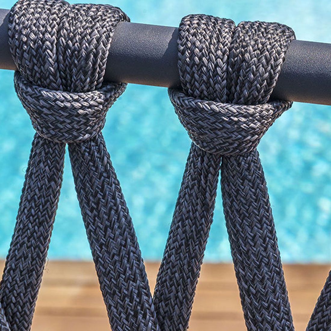 LifestyleGarden Ipanema Ecklounge 2-teilig Teak/Rope/Olefin