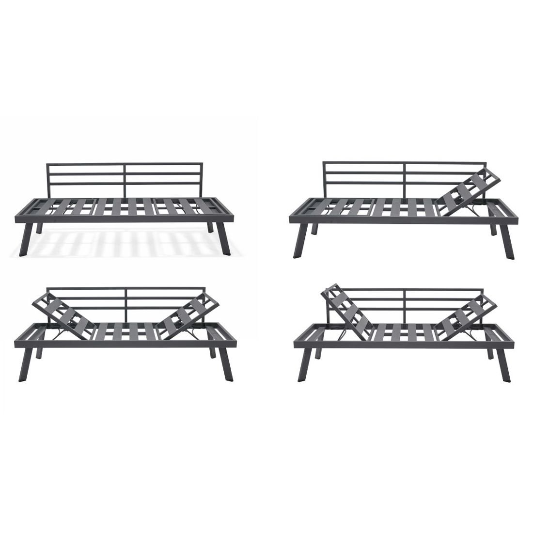 LifestyleGarden Opal Gartensofa Aluminium/Olefin