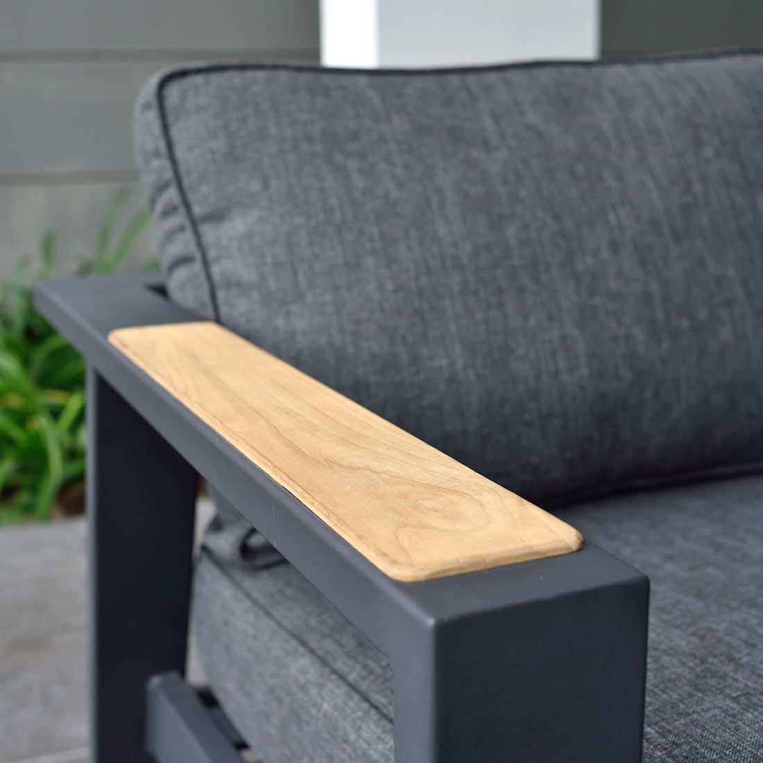 LifestyleGarden Palau Gartensofa 228cm Aluminium/Olefin