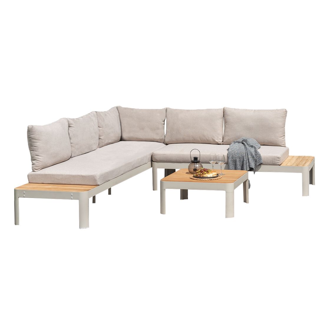 LifestyleGarden Portals Ecklounge Aluminium/Olefin