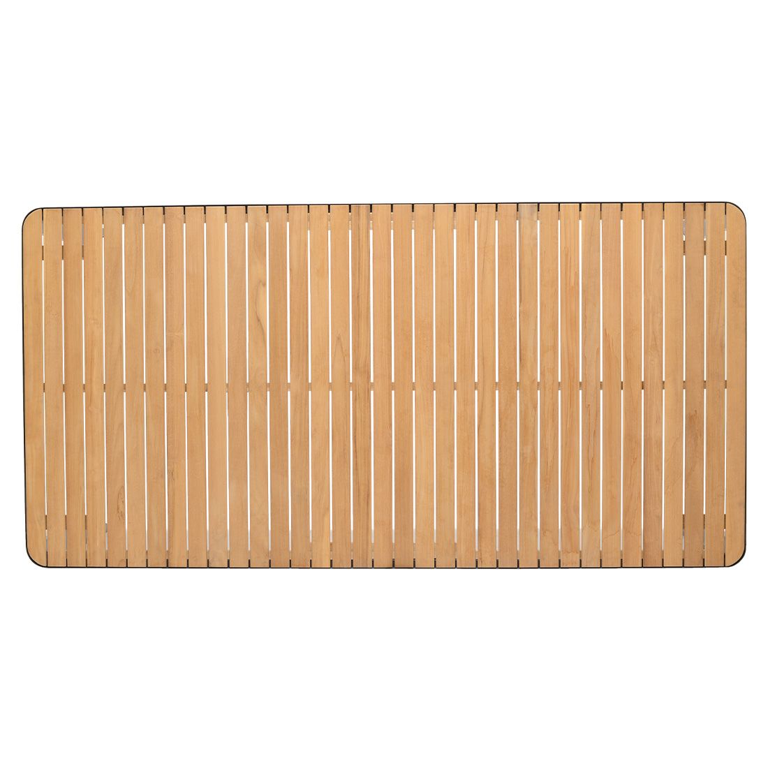 LifestyleGarden Portals Gartentisch 209x95cm Aluminium/Teakholz