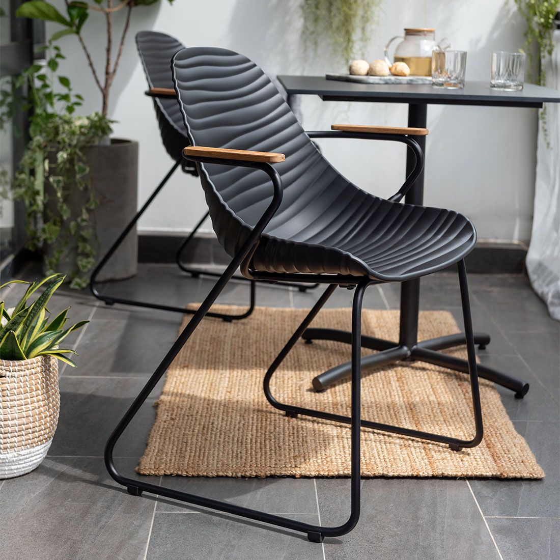 LifestyleGarden Stream Gartensessel Aluminium/Kunststoff