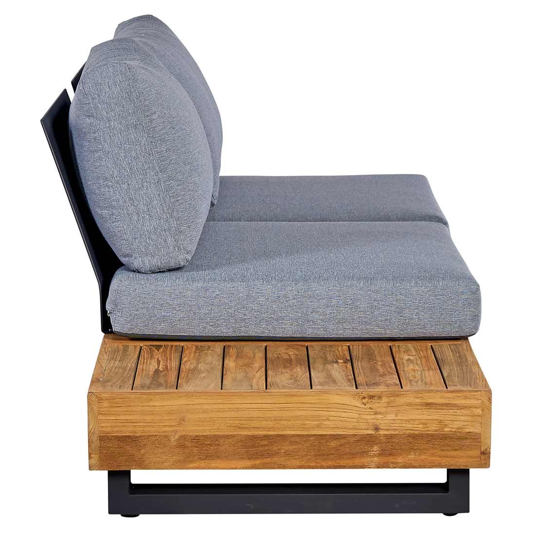 OUTLIV. Madrid Ecklounge 3-tlg. Teak Recycelt/Olefin