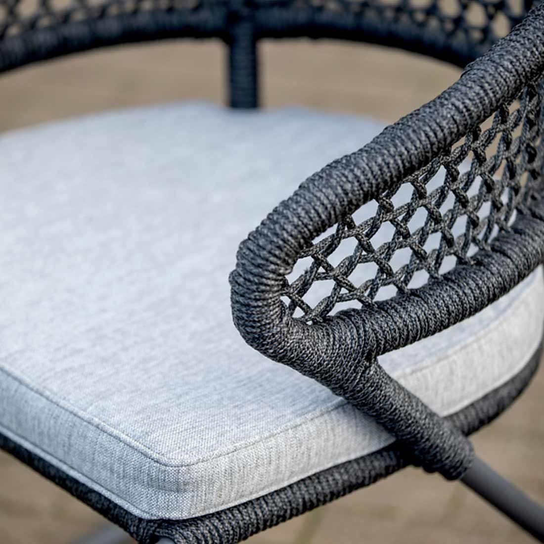 Niehoff Levina Gartensessel Aluminium/Rope/Olefin