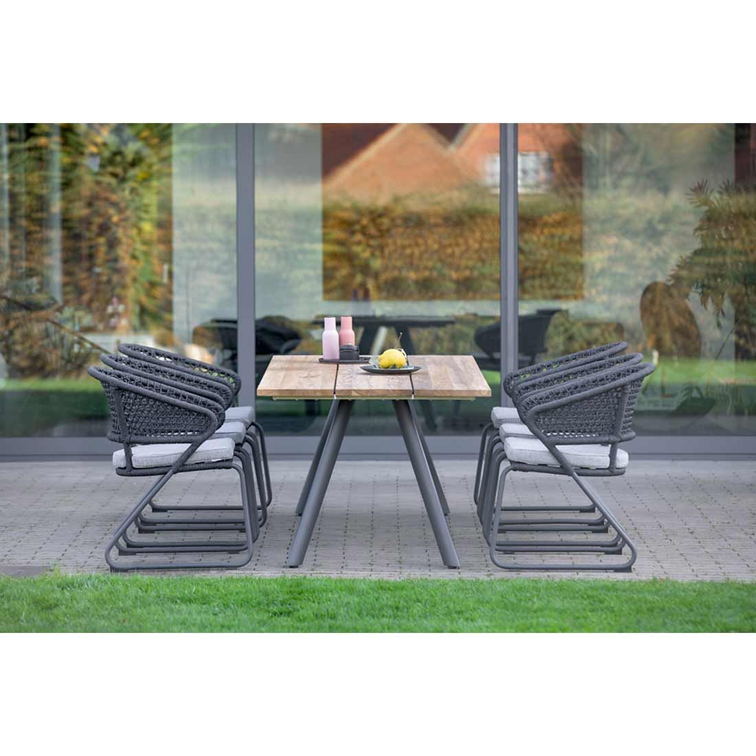 Niehoff Levina Gartensessel Aluminium/Rope/Olefin