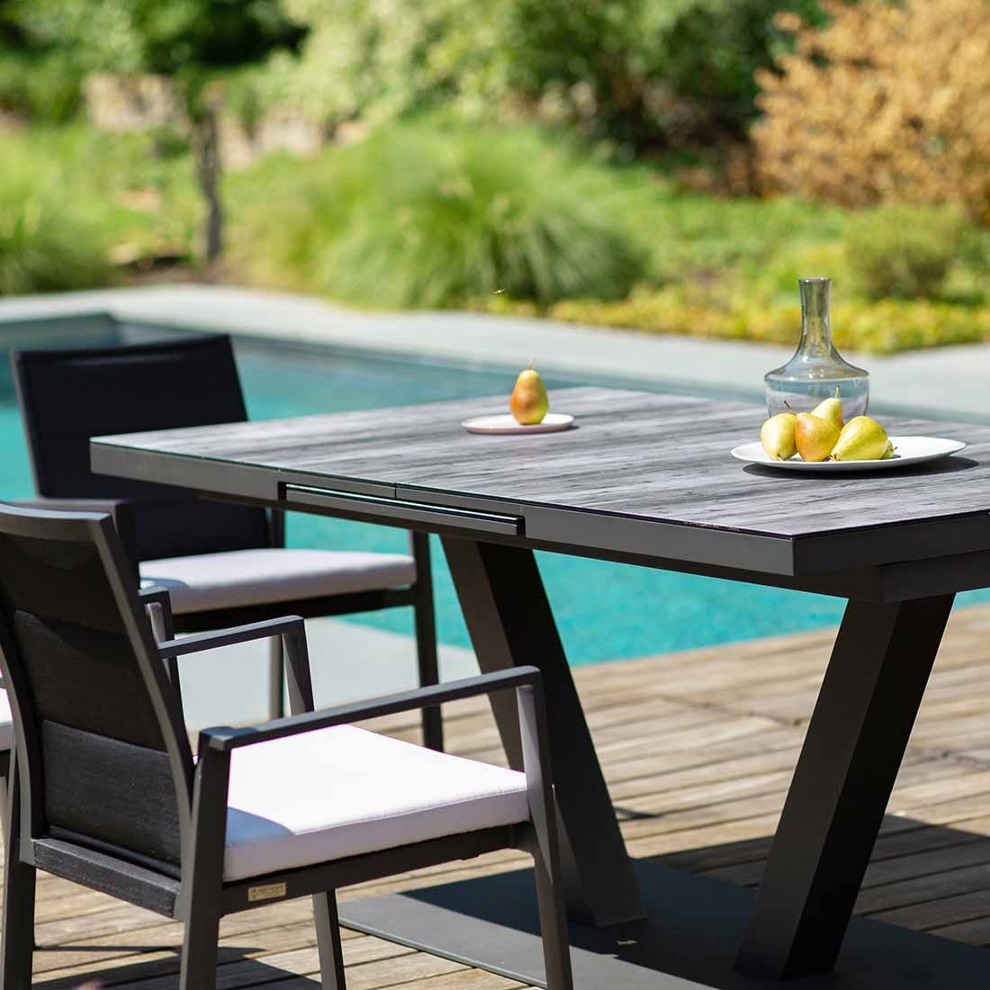 Niehoff Nancer Gartenmöbelset 7-tlg. + Tisch 180/240x100cm