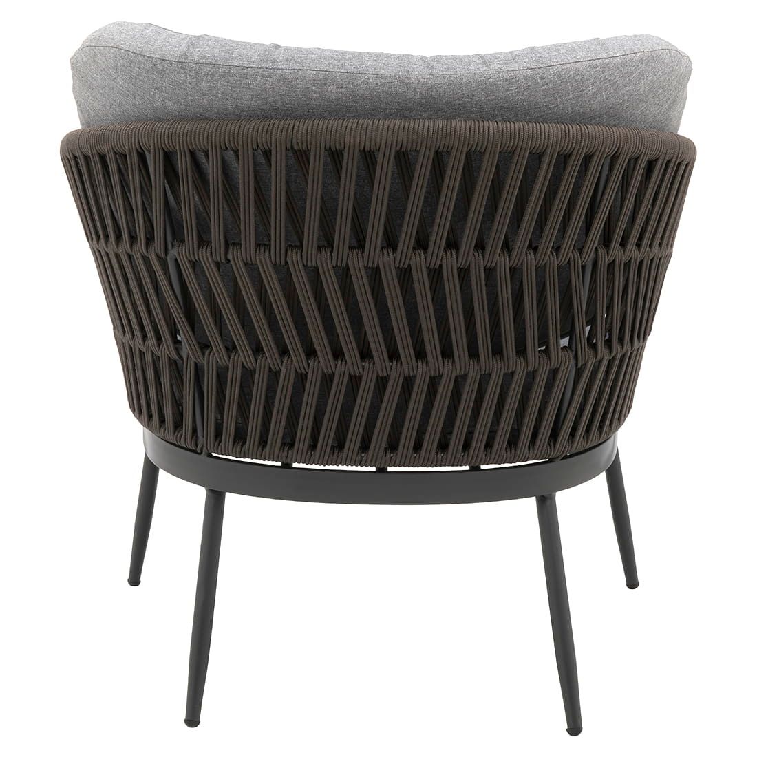 OUTLIV. Advokat Loungesessel Aluminium/Rope