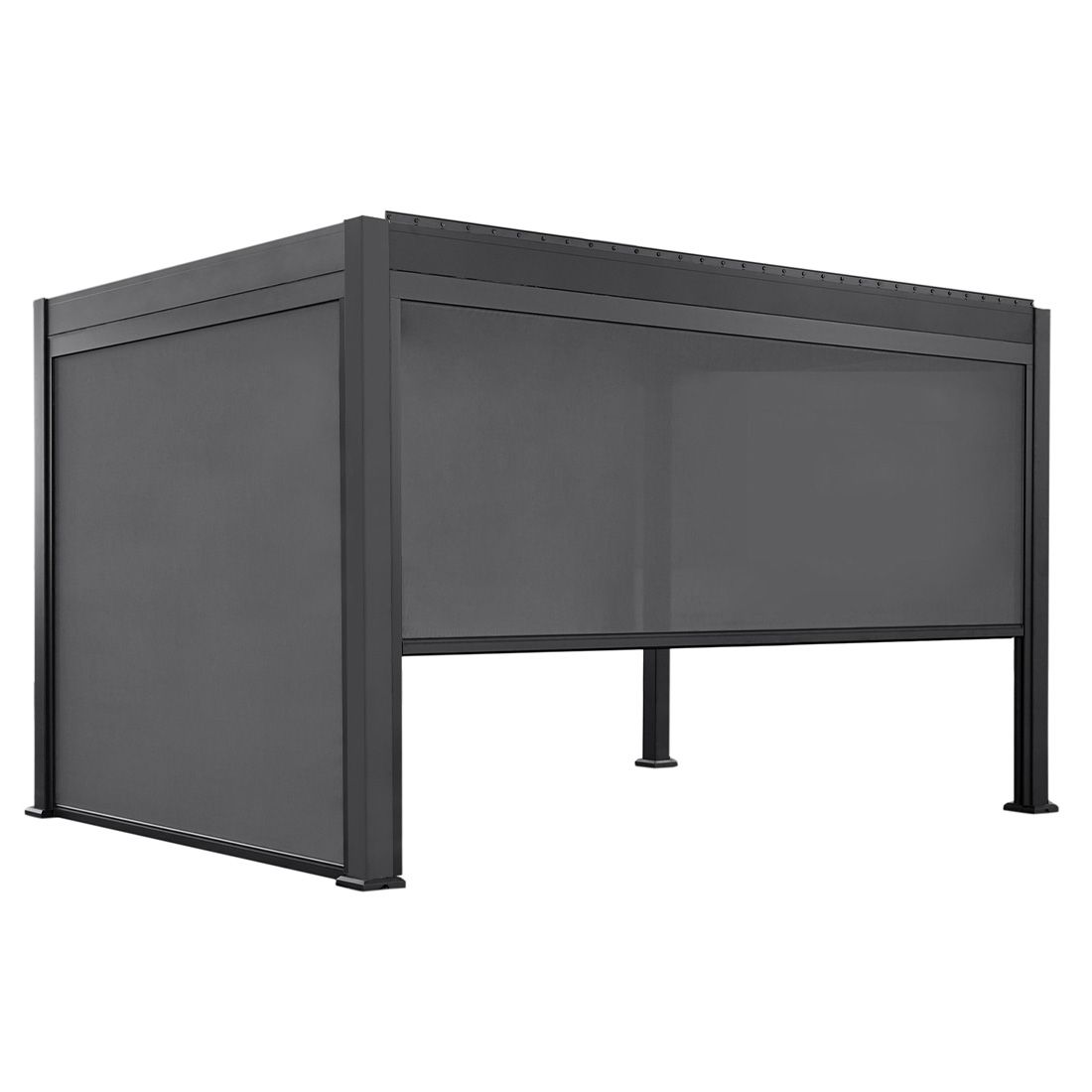 OUTLIV. Bio Santorini Seitenteil 400 cm Aluminium