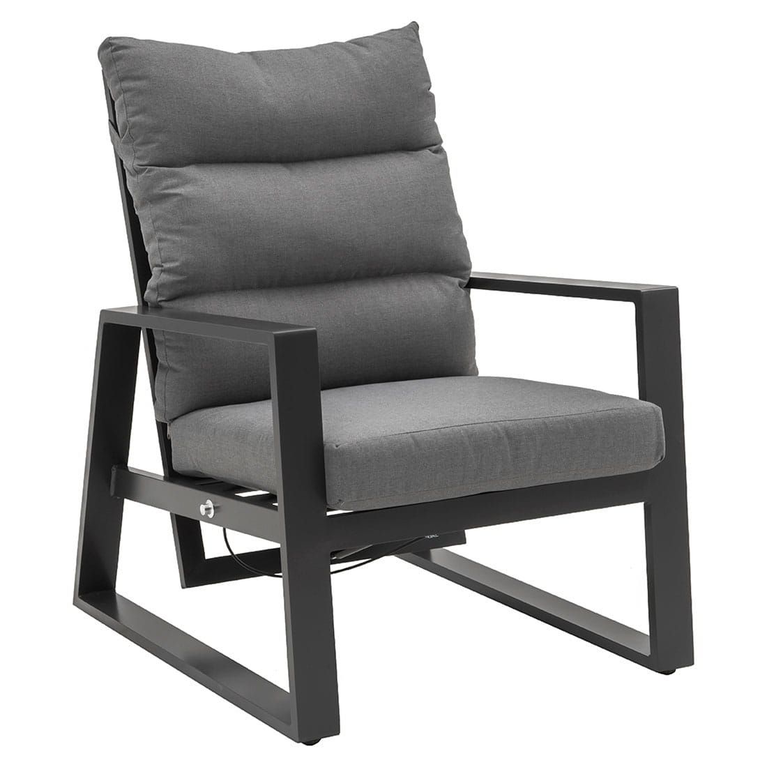 OUTLIV. Calvia Loungeset 4-tlg. Aluminium/Spun Polyester
