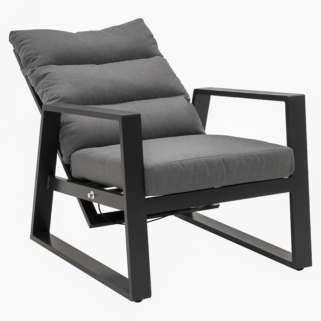 OUTLIV. Calvia Loungeset 4-tlg. Aluminium/Spun Polyester