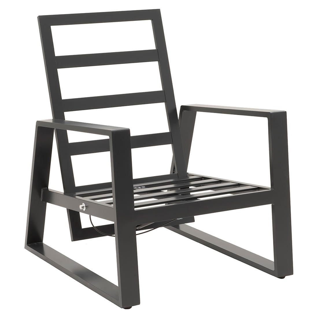 OUTLIV. Calvia Loungeset 4-tlg. Aluminium/Spun Polyester