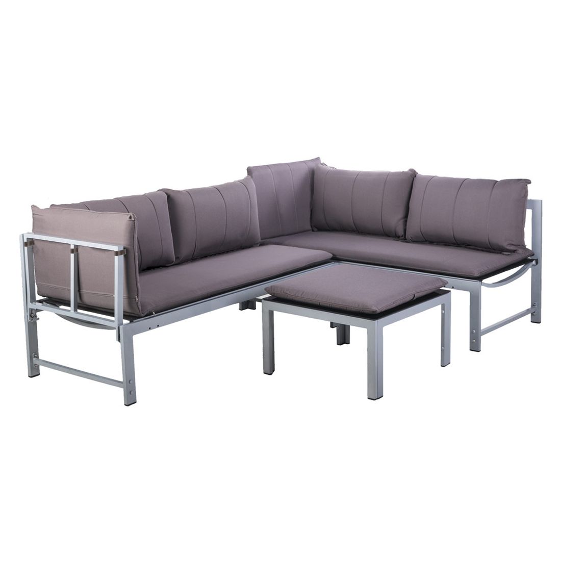 OUTLIV. Ecklounge Aluminium inkl. Kissen