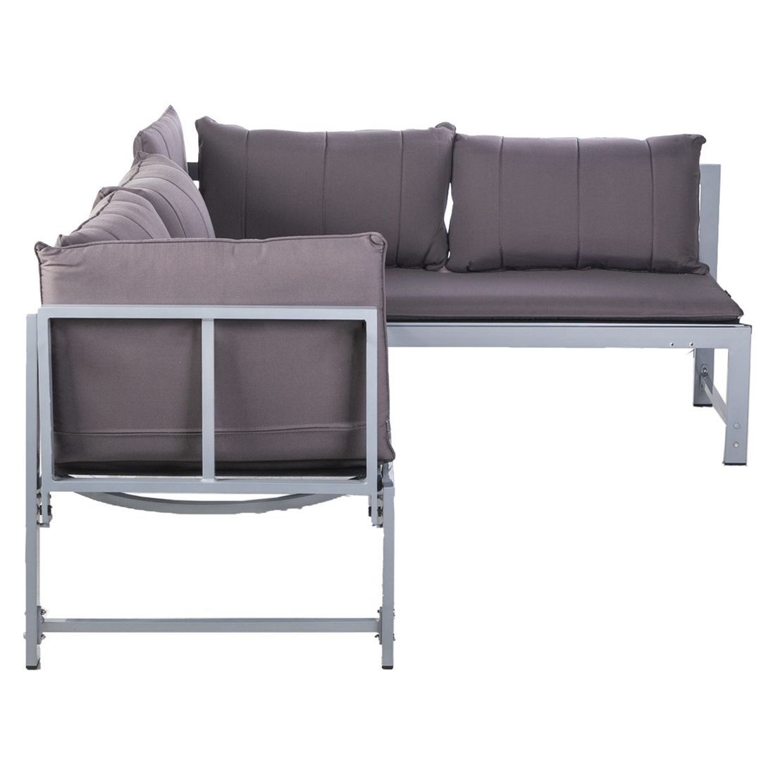 OUTLIV. Ecklounge Aluminium inkl. Kissen