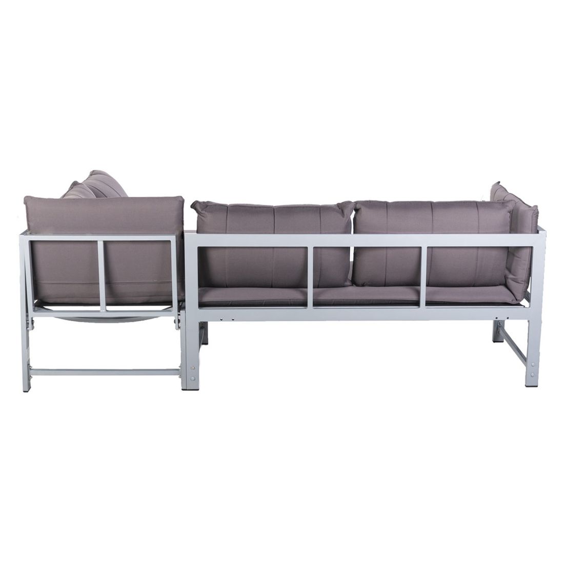OUTLIV. Ecklounge Aluminium inkl. Kissen