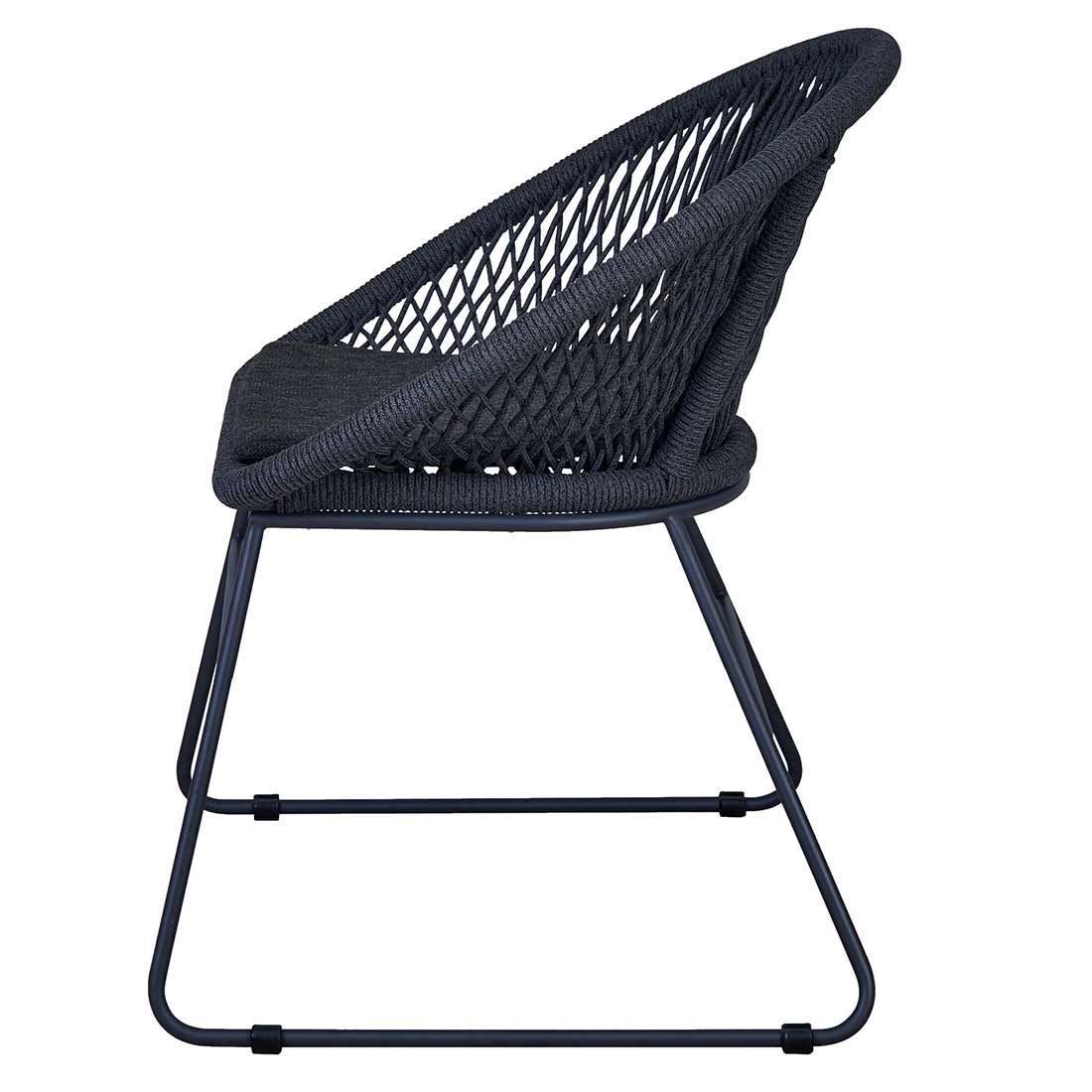 OUTLIV. Edson Gartenmöbel-Set 5-tlg. Tisch Ø130cm
