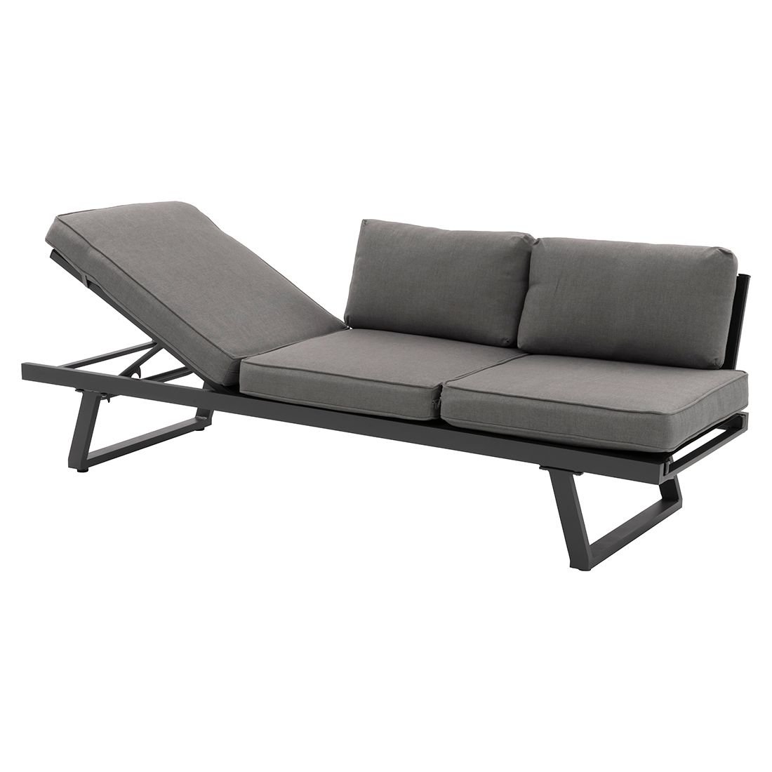 OUTLIV. Loungeliege Aluminium/Polyester
