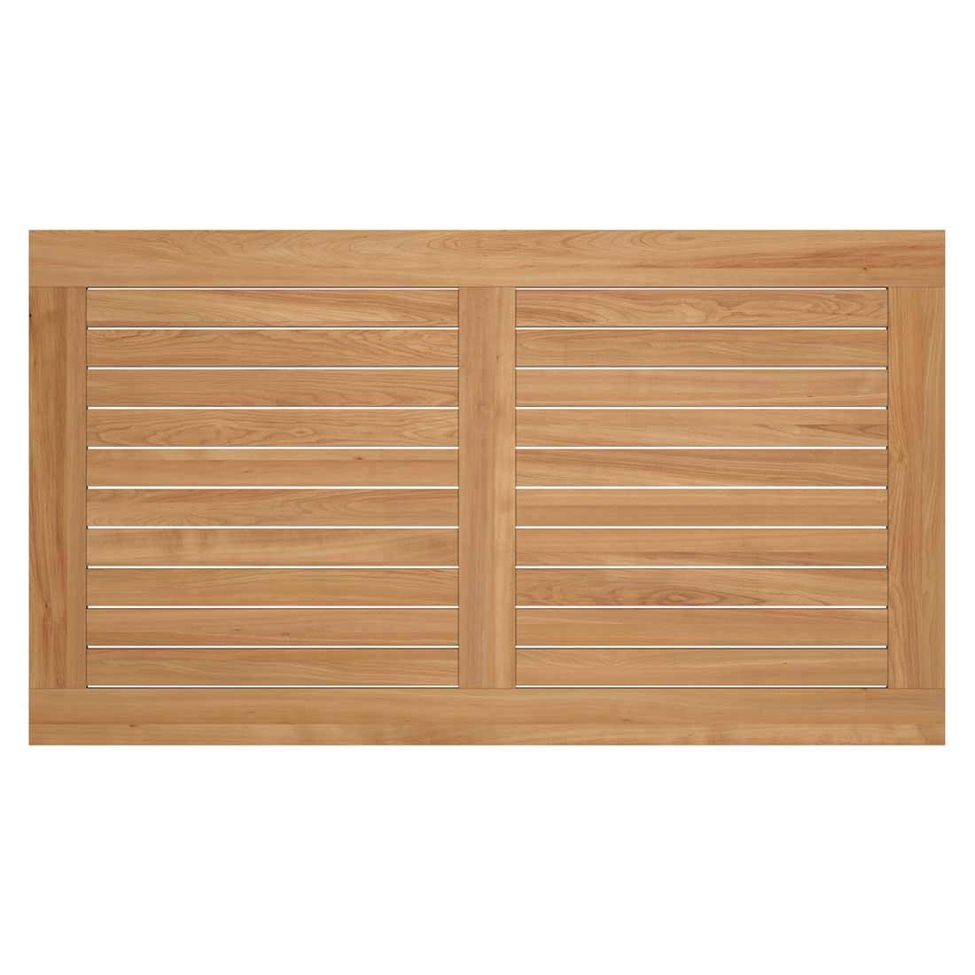 OUTLIV. Gartentisch 160x90cm Aluminium/Teak