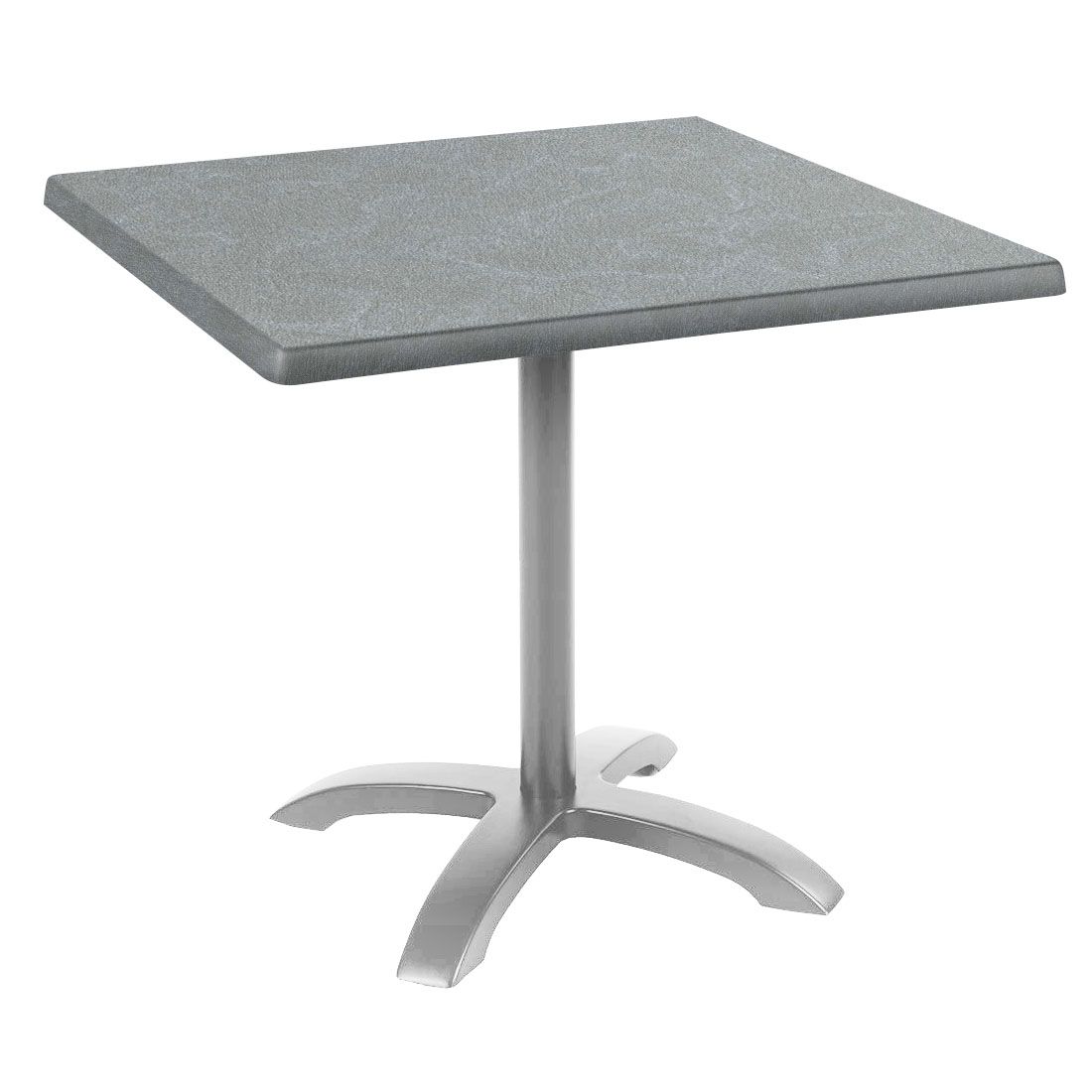 OUTLIV. Gartentisch 70x70cm Aluminium/ Topalit