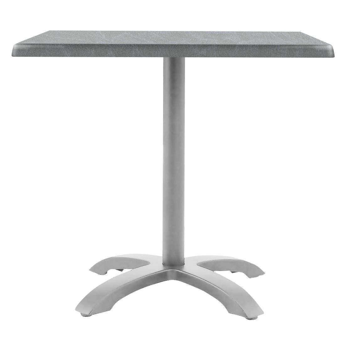 OUTLIV. Gartentisch 70x70cm Aluminium/ Topalit