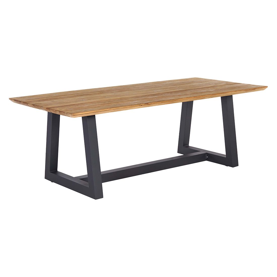 OUTLIV. Holland Gartentisch 220x100 cm Aluminium/Teak